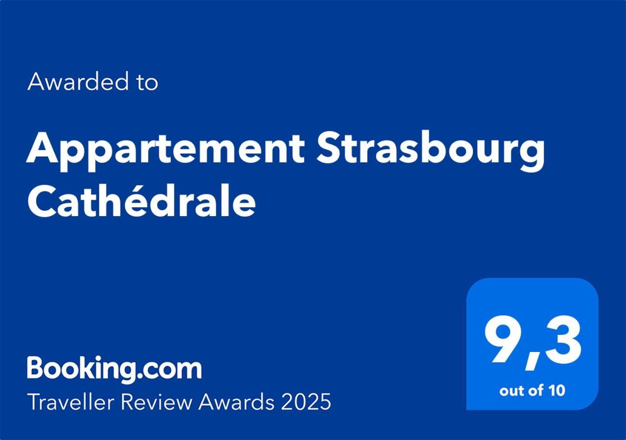 Appartement Strasbourg Cathedrale Eksteriør bilde
